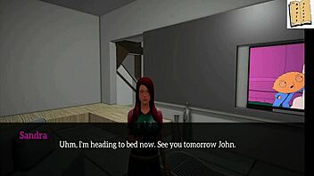 Exploring my new family in game seven.