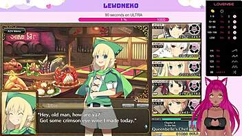 vtuber lewdneko explores evenicle game in part twenty