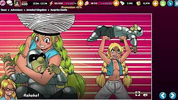 Heroes invade the kingdom in battle