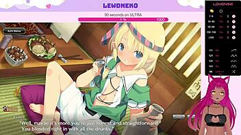 vtuber lewdneko explores evenicle game in part twenty