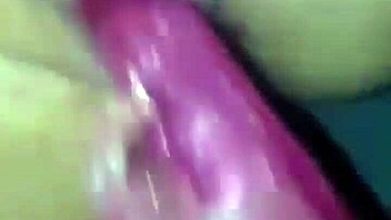 I feel so aroused as I masturbate with my dildo and squirt alone in ecstasy