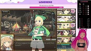 vtuber lewdneko explores evenicle game in part twenty