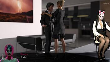 Sin Heels 4 Showcases Femdom Milf in Upskirt Action.