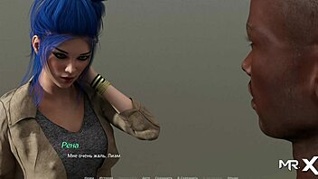 This Hard Fucking On Table Is Intense In 3D