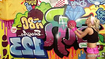 I watch big boobs girls lick to orgasm