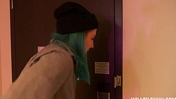 yo, hardware store hottie nikki zee tries dick after years