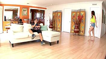 Horny Little Babe Invites Lad For Fun