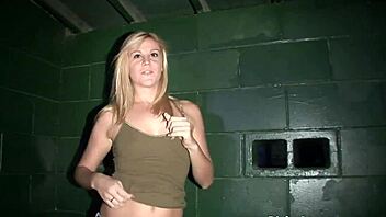 girl next door having fun outside at the party