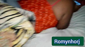 Fat girl plays game, friend pulls shorts aside and fucks her hard until he cums