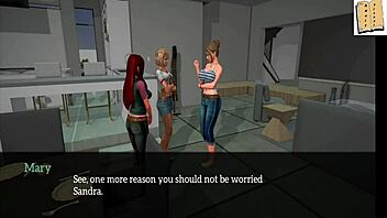 Exploring my new family in game seven.