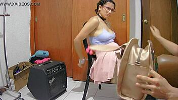 hey, watch this tied bunny bdsm girl get toyed rough!