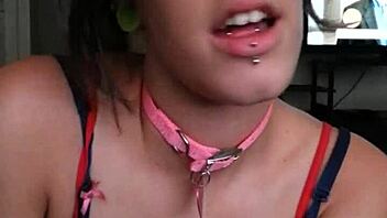 amateur slut chatting too much during casual recording