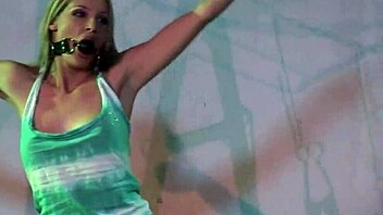 In the house of slaves, pornstars endure bdsm sex with monster cocks.