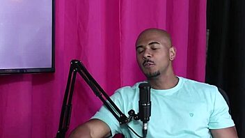 Lucas Ferraz, wow in sheer red lingerie!