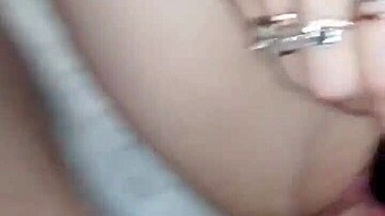 so fucking wet wanttobewowed gets bent over with blonde milf toys for squirting orgasm