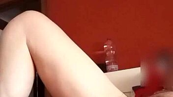 Gay amateur takes big dildo deep in anal cave