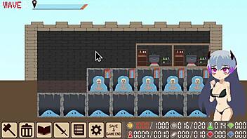 Taking over with slimes raid demon king castle ep 1. Are you ready for this anime hentai adventure with monster outfits and creampies?