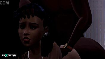 Nalani Mahiai Shines in Glamorous Black Hentai Monster Cock Scene