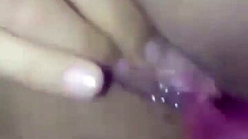 I feel so aroused as I masturbate with my dildo and squirt alone in ecstasy