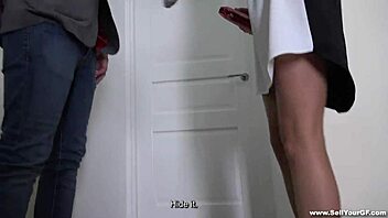 sell your gf - asa belle fucked by husbands boss teen 18+