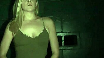 girl next door having fun outside at the party