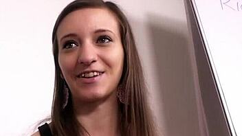 Echte deutsche jungfrau craves anal at casting