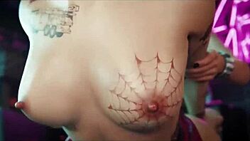 my big ass and tits cum with monster cock