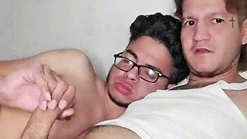 Colombian Jackal Gropes Passive Guy Making Him Moan With Pleasure In First Part