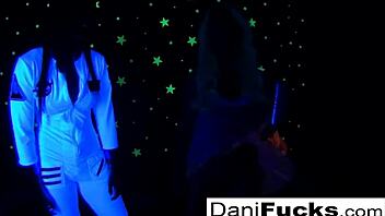 Is sexy Dani ready for that hot black threesome?