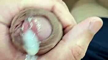 is this young guy doing a solo jerk off in his room?