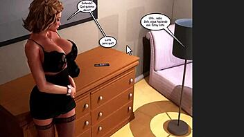 Did the Stepmother Cheat and Get Caught Riding Huge Cock?