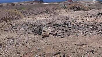 Davcina Gives Blowjob Outdoors To Tinder Guy In Tenerife!