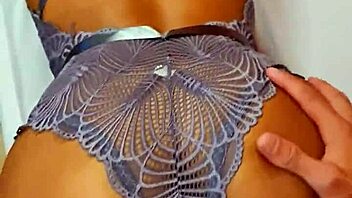 She slipped into sexy lingerie and bent over for her friend’s guy in a steamy encounter.