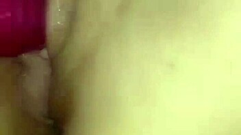 I feel so aroused as I masturbate with my dildo and squirt alone in ecstasy