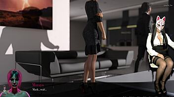 Sin Heels 4 Showcases Femdom Milf in Upskirt Action.