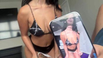 Goth Step Sister Asteria Jade Begs for Missionary Creampie Help