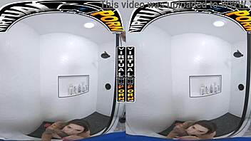 virtual porn, put on headset, watch lucky anne ride bbc pov... oops!