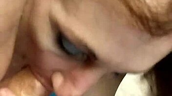 My wife gives me a good bellyjob and blowjob
