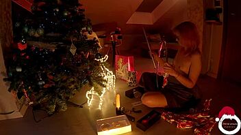 Close up and personal: Christmas anal part 2
