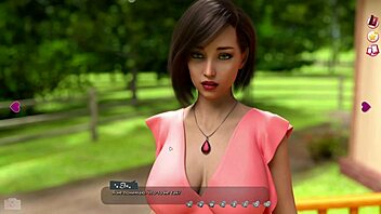 blonde whore big tits fucking in 3d cartoon game.