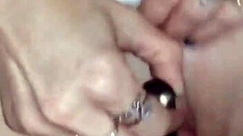 so fucking wet wanttobewowed gets bent over with blonde milf toys for squirting orgasm