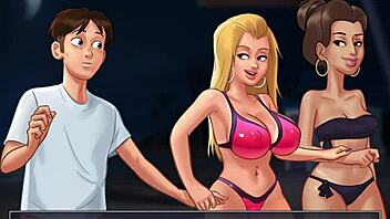 Summertime Saga 243 pienillä tisseillä ja isolla kyrvällä seikkailuja