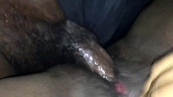 Fucking my ebony girlfriend until she squirts