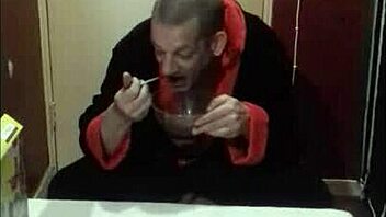 Early Morning Homemade Breakfast Surprise For Shy Amateur