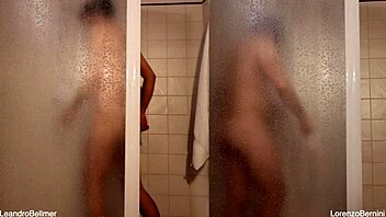 Bisexual bodybuilder gets armpit and ass fucked by friends