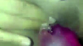 I feel so aroused as I masturbate with my dildo and squirt alone in ecstasy