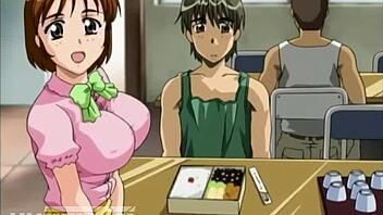 Milf Seduces Young 18+ Worker in Public Hentai!