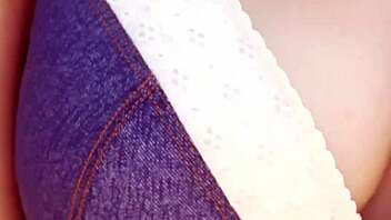 I love watching Jelena Jensen masturbate her big clit outdoors.