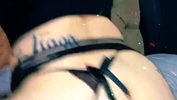 the young married woman acts as a prostitute in amateur scenes