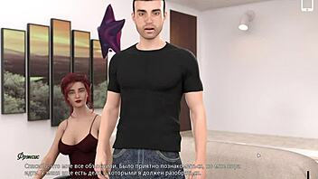 3D animated blowjob and cumshot with a big cock